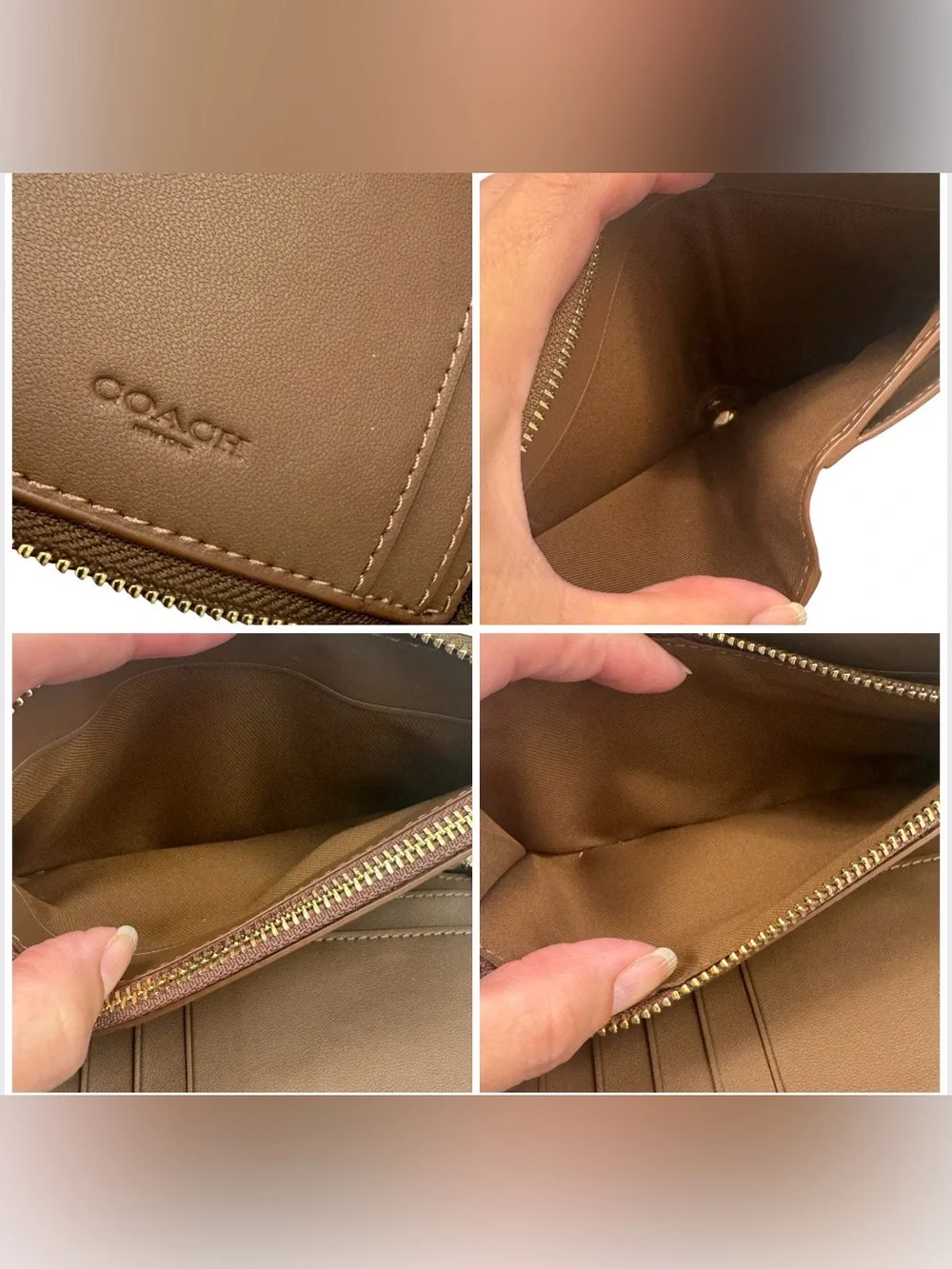 Coach brand size